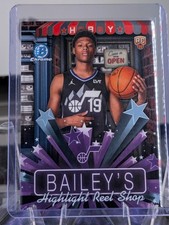2026 Bowman Chrome Bailey's Highlight Reel Shop - Ace Bailey #HS-9 (RC)