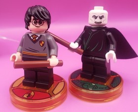 Harry Potter & Lord Voldemort &ndash; LEGO Dimensions Team Pack &ndash; Tags, Minis & Builds
