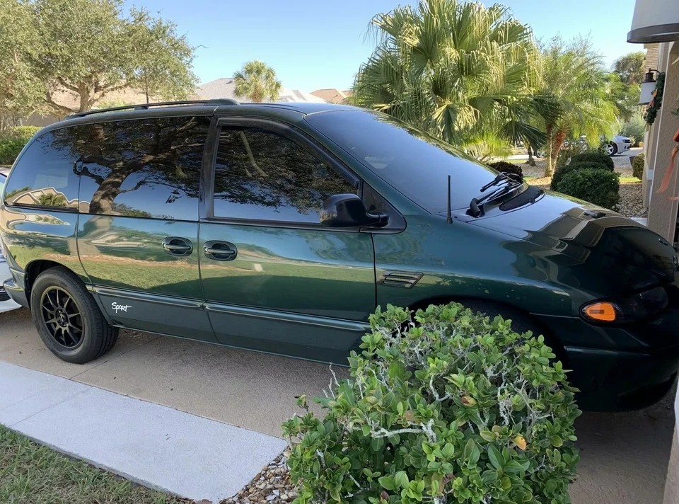 Mástil de antena de goma negro corto de 7" radio AM/FM para Dodge Grand Caravan 1997-2007 Foto 4 de 4