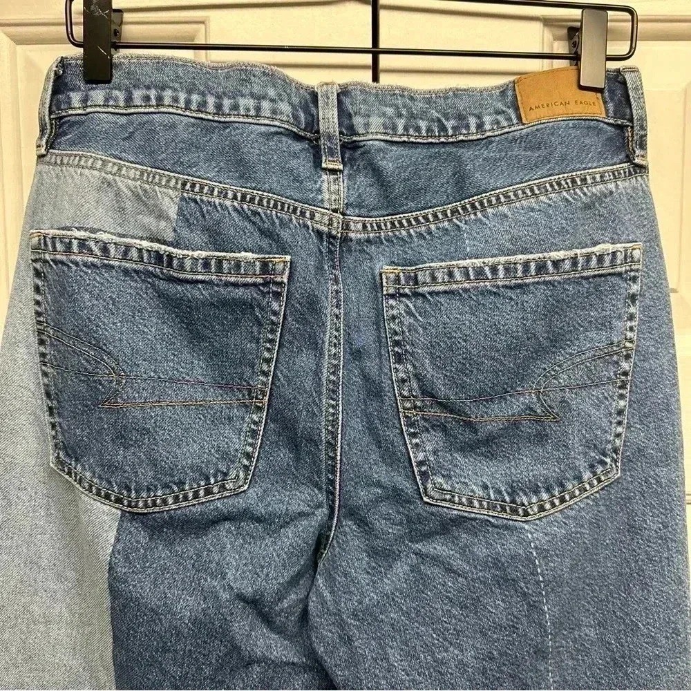 American Eagle 90's Bootcut Jeans Patchwork Size … - image 7