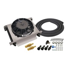 DERALE 15960 Hyper-Cool Remote Engine/Transmission Cooler, Black