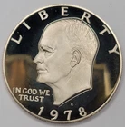 1978-S Eisenhower Dollar Proof — photo from another recent sale