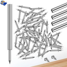 200pcs Seamless Double Head Nails Rust Proof ...