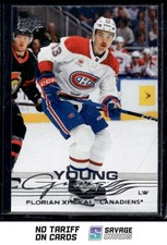 Såld annons: 2025-26 Upper Deck Young Guns Florian Xhekaj #702 Montreal Canadiens