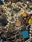 6 LB Mixed Costume Jewelry Lot Wearable & Repair Vintage Modern Treasure Hunt