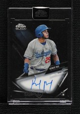 2021 Topps Chrome Black Chrome Black Auto Keibert Ruiz #CBA-KR Auto 0nr3