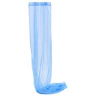  Home Fashion Transparente Vorhänge mit Ösen, romantische silberne Sternfolie,