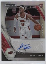 2021-22 Panini Prizm Draft Picks Silver Jalen Tate #DP-JTA Auto 0ud4