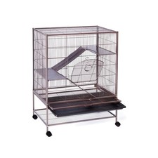 Prevue Pet Products Rat, Chinchilla, Baby Ferret Cage, Metal Home Crate for S...