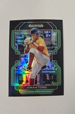 2022 Panini Prizm Draft Picks - Jonah Tong #PDP209 Black Prizm (RC)