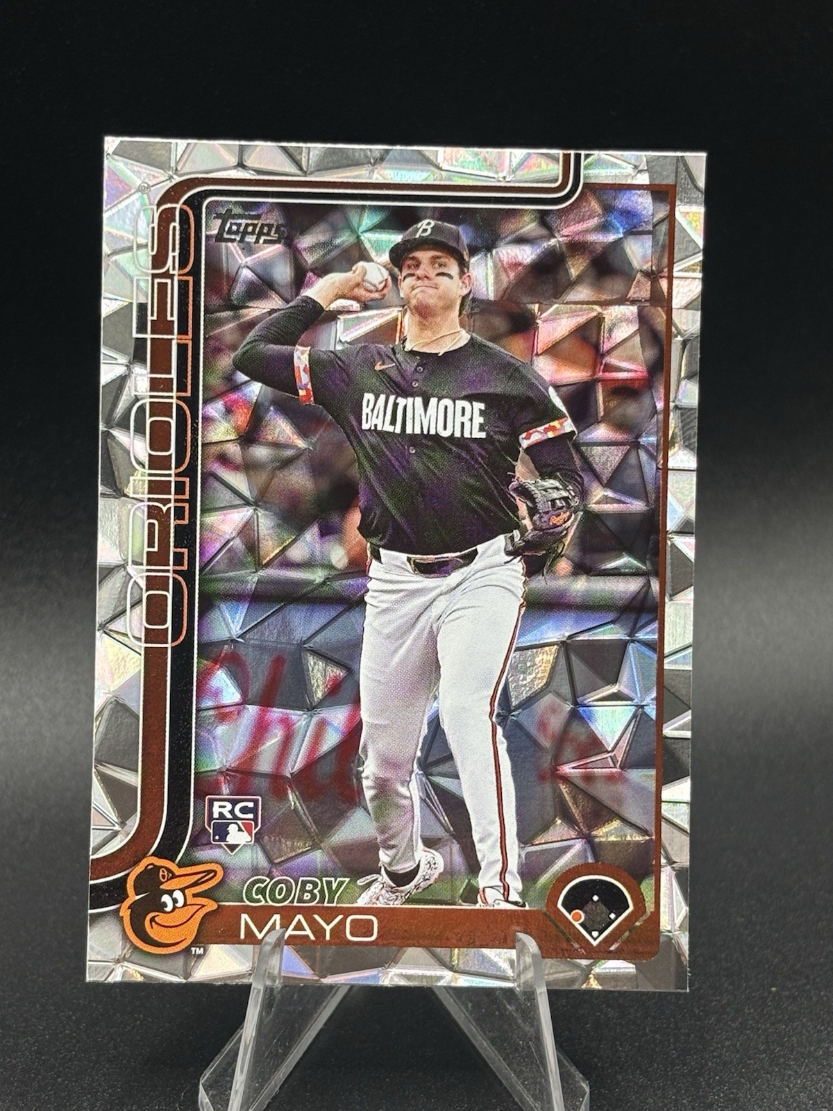 2025 Topps Series 1 - Coby Mayo #20 Diamante Foil (RC)