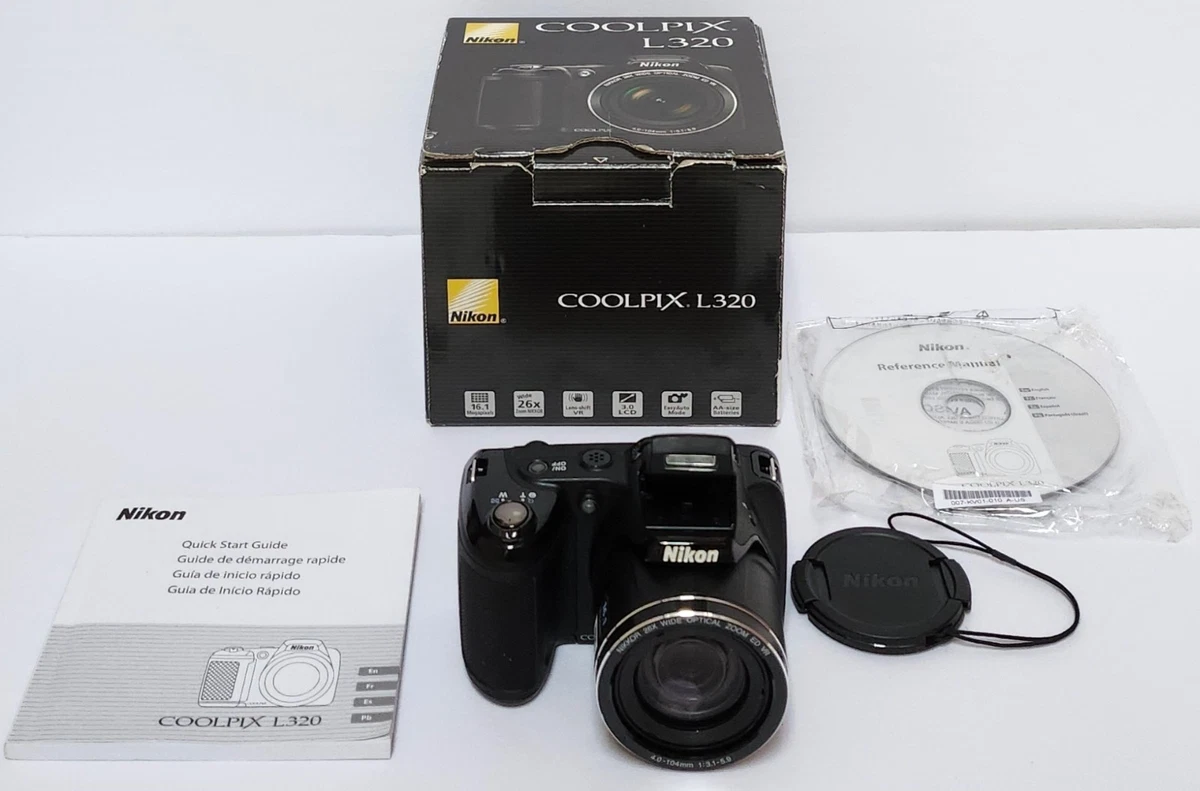 Nikon COOLPIX L320 Nikon COOLPIX Digital Cameras for sale | eBay