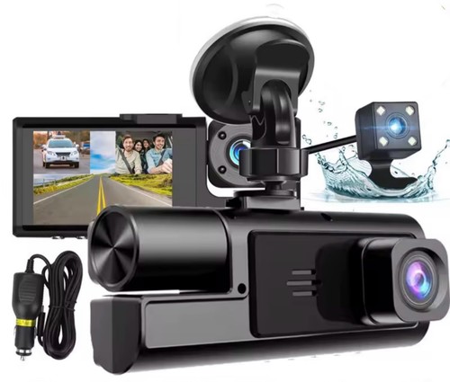 car dash camera 4k 3 Channels - Afbeelding 1 van 6