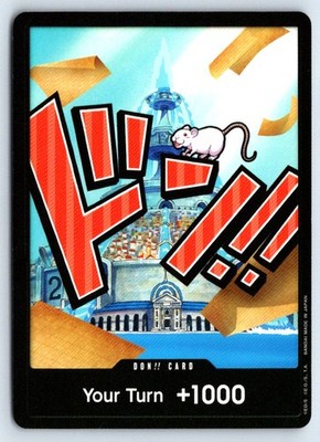 DON!! Card (Iceberg) One Piece Premium Booster -The Best- DON!! Near Mint