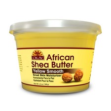 OKAY Yellow Raw African Shea Butter for Hair  Skin - 13 oz - Moisturizing