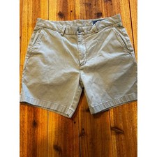 Vineyard Vines Mens 6" Breaker Shorts Khaki Chino Size 34 NWOT