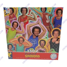 Richard Simmons 550 Piece Jigsaw Puzzle Vintage Retro 90s Style Toys Gift NEW