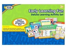 New ACTIVE MINDS EARLY LEARNING FUN DELUXE ACTIVITY SET PAD CD-ROM Home School