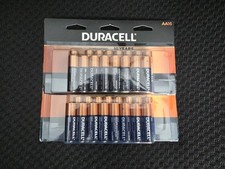 32 DURACELL COPPERTOP AA ALKALINE BATTERIES - 2 16 PACKS - FREE SHIPPING