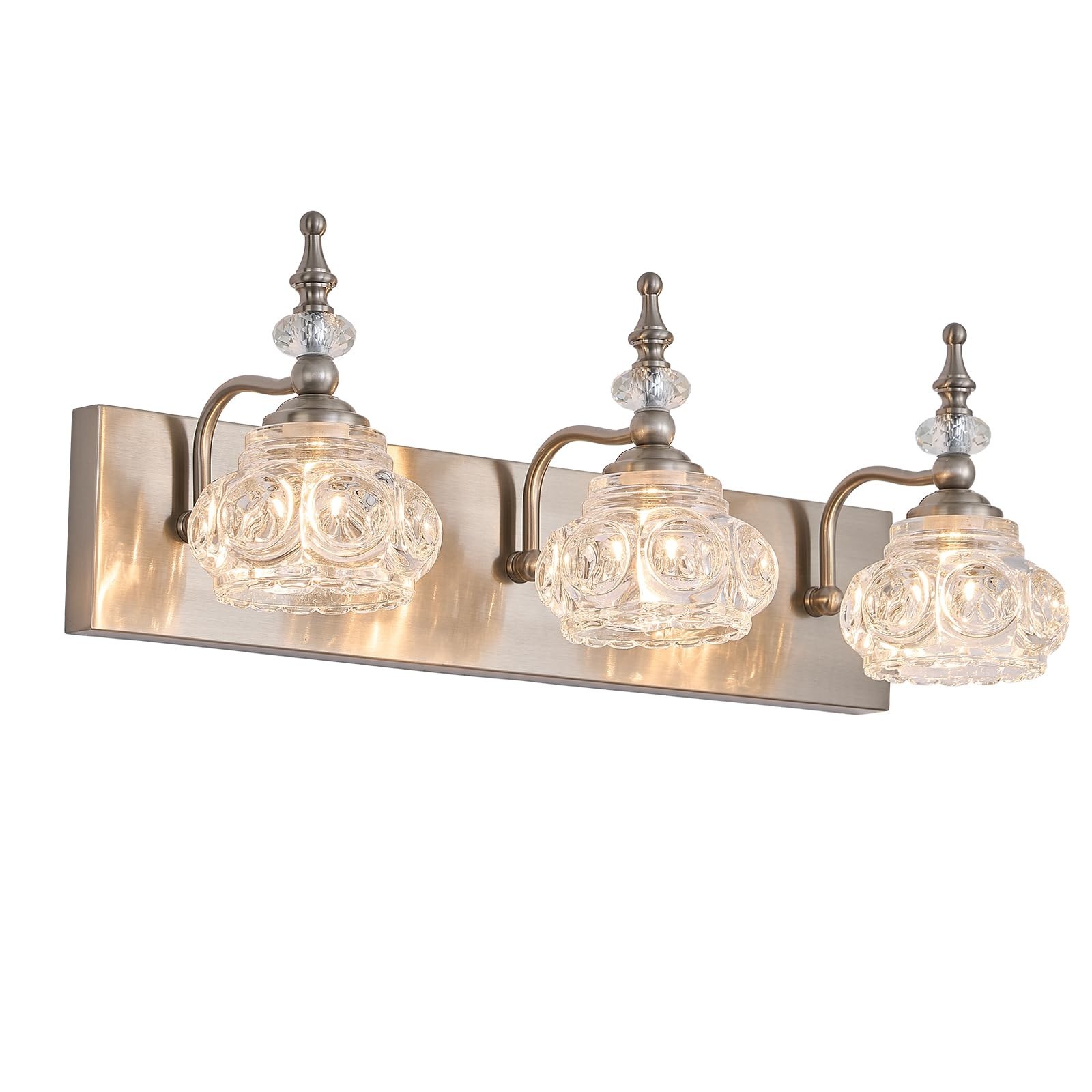 Bathroom Light Fixtures 3 Light Vanity Lighting Fixtures Van