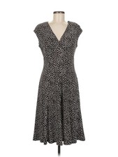 Chaps Women Black Casual Dress M