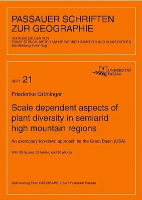 Scale dependent aspects of plant diversity in semiarid high mountain regions