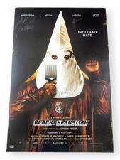BlacKkKlansman Signed Autographed 27X40 Poster Spike Lee Washington +1 BAS LOA
