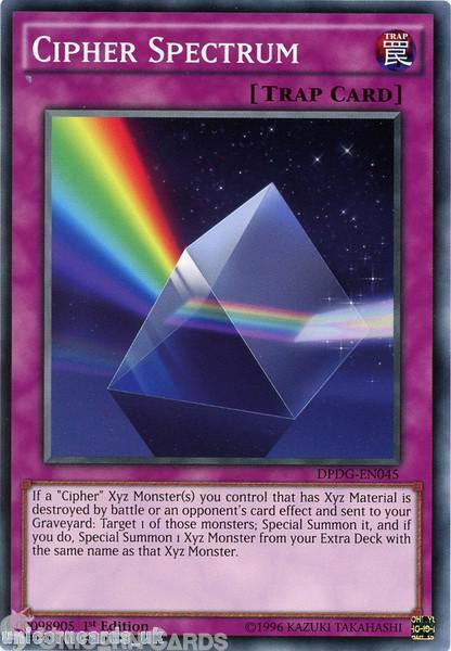 DPDG-EN045 Cipher Spectrum :: Common 1st Edition Mint YuGiOh Card