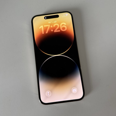 Apple iPhone 14 Pro Max 256GB Gold 6,7 Zoll ohne Simlock mit OVP USB C Lightning