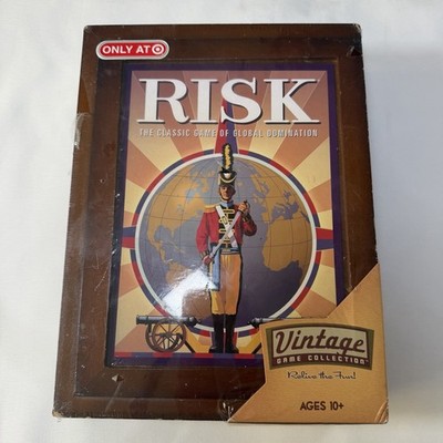 RISK Parker Brothers VTG Game Collection~Wooden Box~Factory Sealed~2009 *Read*