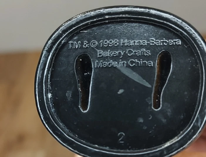 Scooby-doo and Shaggy 1998 Hanna-Barbera PVC “Yikes” Cake Topper 3.5” De colección Foto 4 de 4