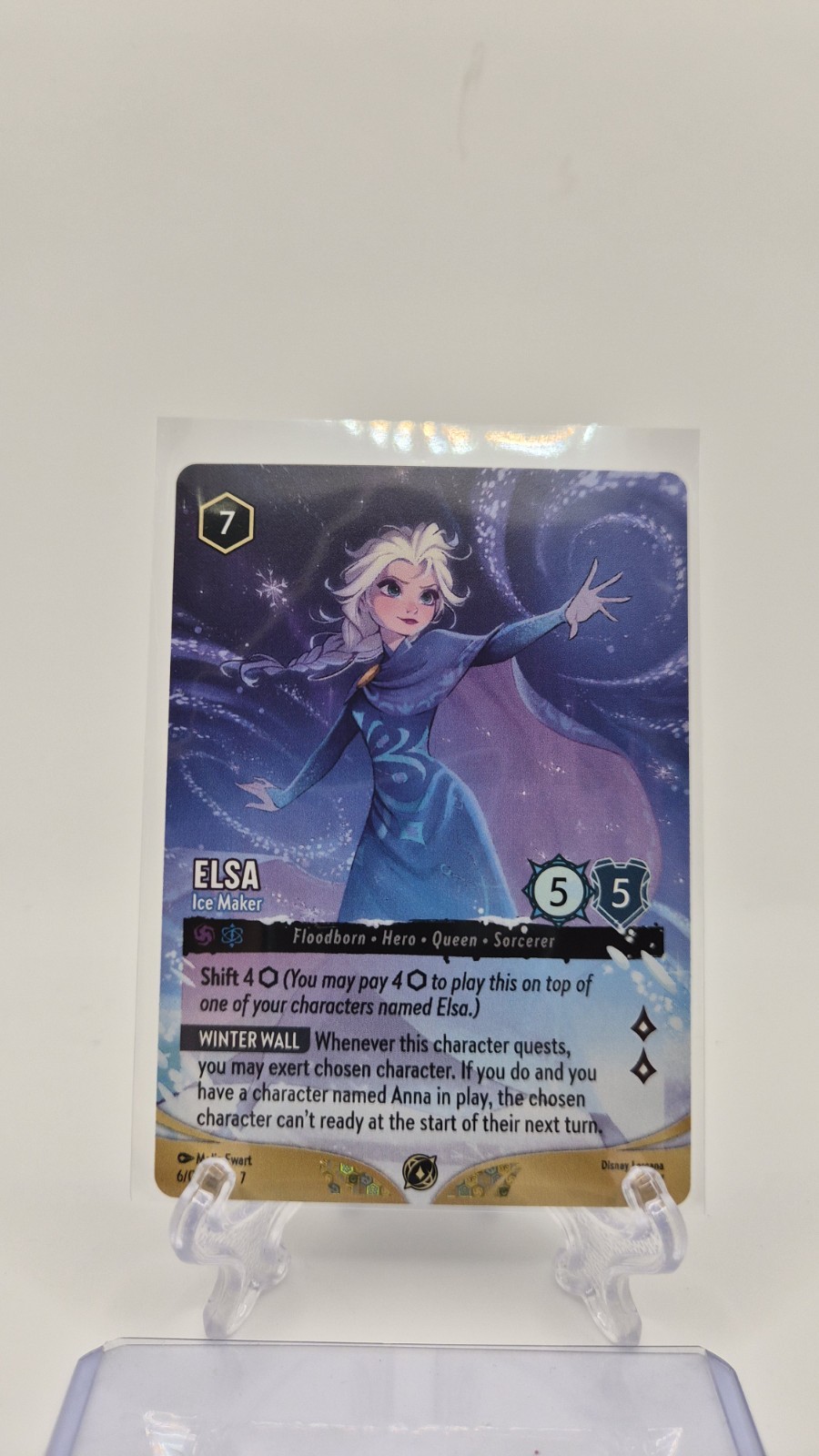 Disney Lorcana Elsa - Ice Maker non-foil Promo DLC Challenge 6/C2 EN 7