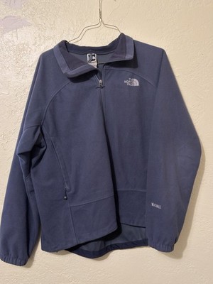 The North Face WindWall Fleece Jacket Men s XL Full Zip Gray Wind Resistant