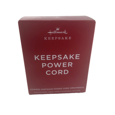 NEW Hallmark Keepsake Power Cord Up To 7 Ornaments /Accessories 2017+ Later