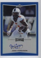 2016 Leaf Metal Draft Blue Prismatic 43/50 Josh Ferguson #BA-JF1 Auto 0w8