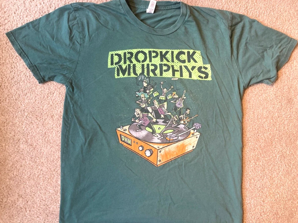 【レア】DROPKICK MURPHYSアルバムTシャツ　ヴィンテージ レア】DROPKICK MURPHYSアルバムTシャツ ヴィンテージ