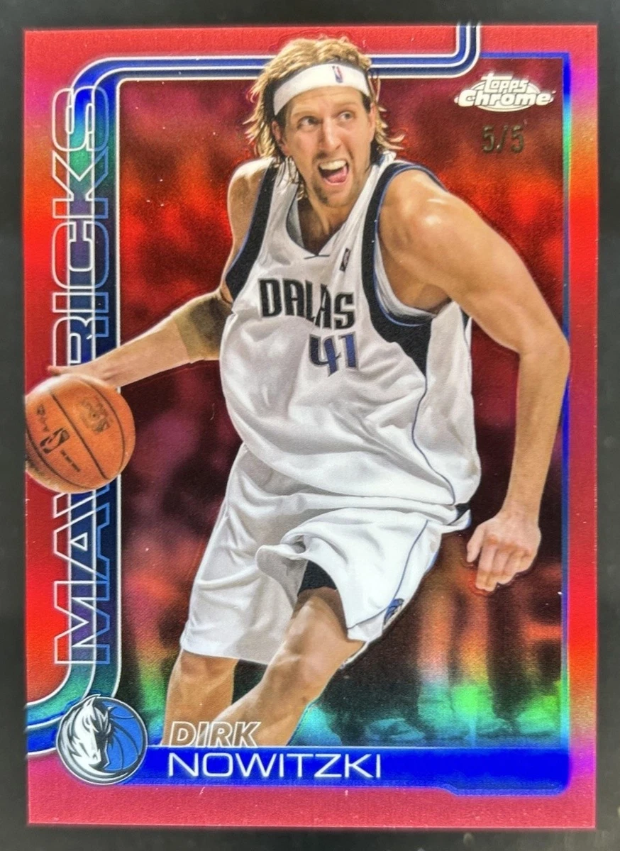 Topps Dirk Nowitzki Basketball Serial Numbered Sports Trading