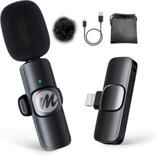 Wireless Lavalier Microphone for iPhone: Exceptional Sound for Vlogs  Podcasts