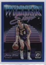 2018 Panini Donruss Optic Winner Stays Blue Prizm 9/85 Jerry West #19 HOF 0y2q