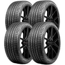 Qty 4 22545r17 Continental Pro Contact Rx 91v Sl Black Wall Tires