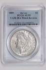 1889 VAM-28A "PITTED REVERSE" HIT LIST 40 MORGAN DOLLAR PCGS AU55