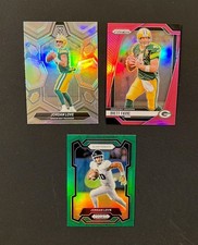 Jordan Love & Brett Favre - Green Bay Packers - 3 Card Lot (Prizm X3)