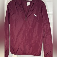 Victoria secret pink wind breaker hoodie jacket XS
