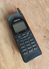 Nokia 2110 NHE-4NX nero con batteria gobba originale BBH-1H!