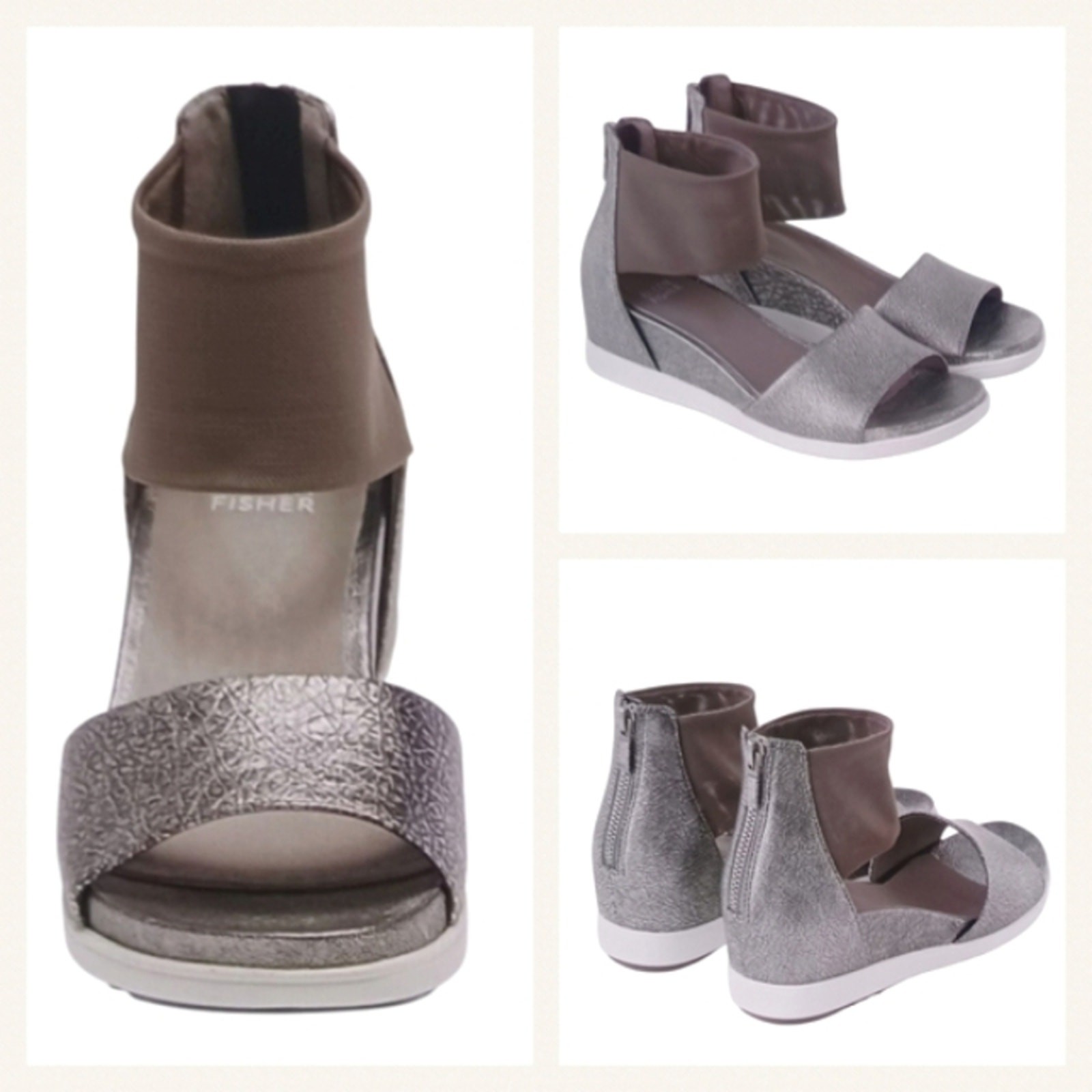 APL Sandali con zeppa Eileen Fisher Vibe ottime condizioni $220 taglia 6 5 S3525