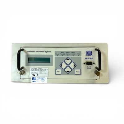 Basler BE1-GPS Generator Protection System Relay E4N3H1N 24VDC Device USED