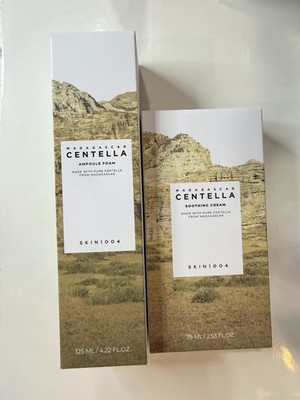 SKIN1004 Madagascar Centella, Double Cleansing Duo | Cleansing Oil+ Ampoule Foam