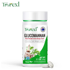 Glucomannan Powder 100 Capsules - Vegan, Non-...