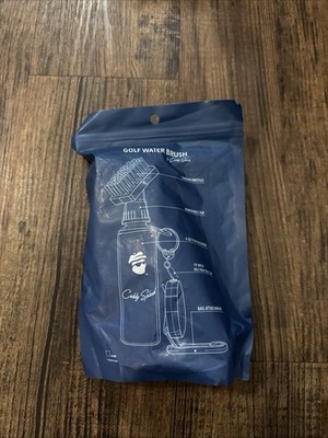 NEW Caddy Splash Premium Golf Club Water Brush BLUE