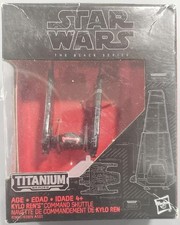KYLO REN'S COMMAND SHUTTLE Star Wars The Black Series Titanium